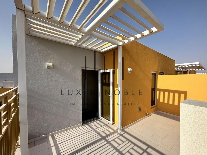 3 bed, 3 bath Townhouse for rent in Aquilegia, Damac Hills 2, Dubai for price AED 63000 yearly 