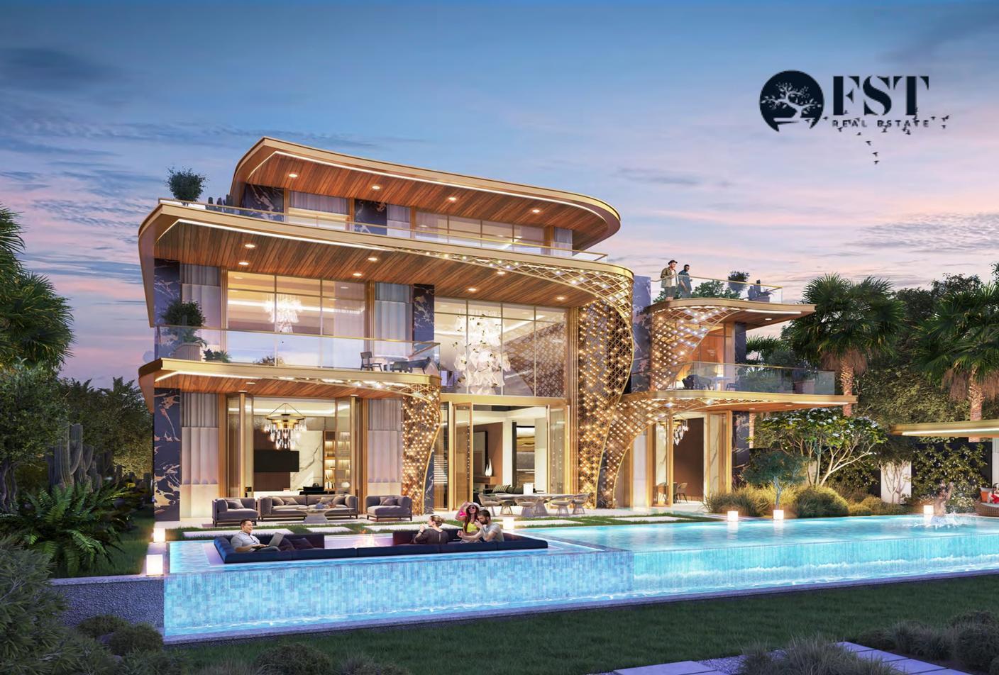 5 bed, 6 bath Villa for sale in Belair Damac Hills - By Trump Estates, DAMAC Hills, Dubai for price AED 5700000 