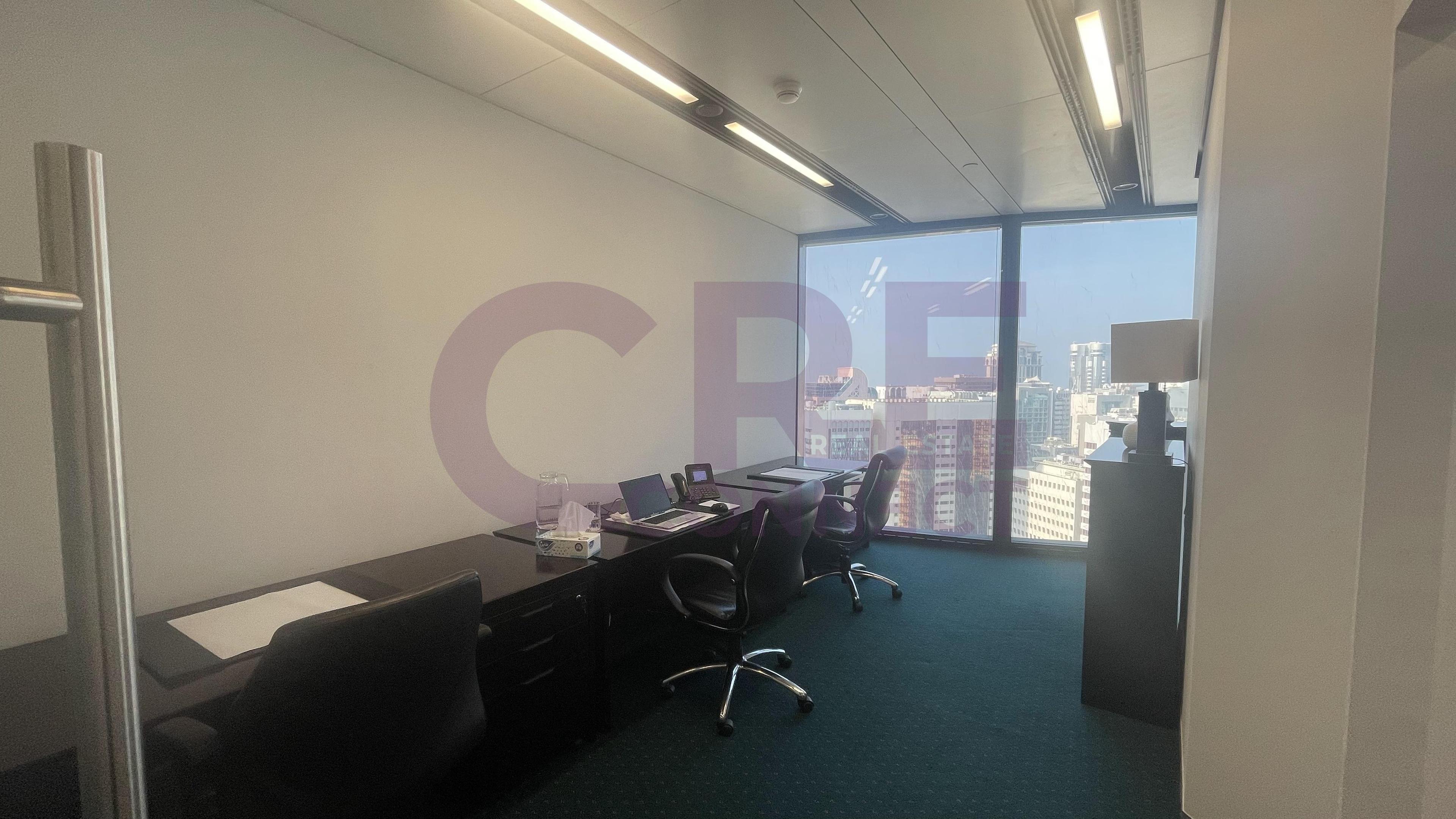 2 bath Office Space for rent in Burj Mohammed Bin Rashid at WTC, Corniche Road, Abu Dhabi for price AED 114000 yearly 