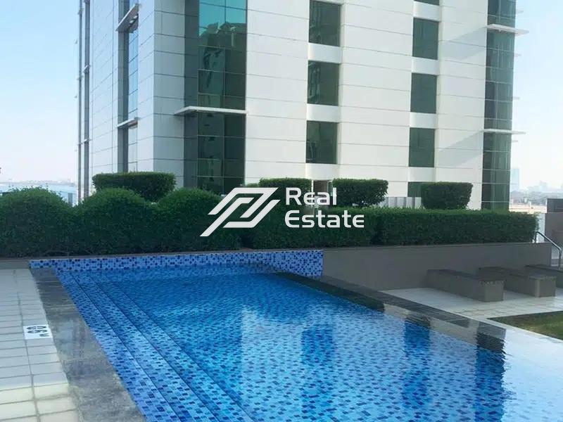 1 bed, 2 bath Apartment for rent in RAK Tower, Marina Square, Al Reem Island, Abu Dhabi for price AED 63000 yearly 
